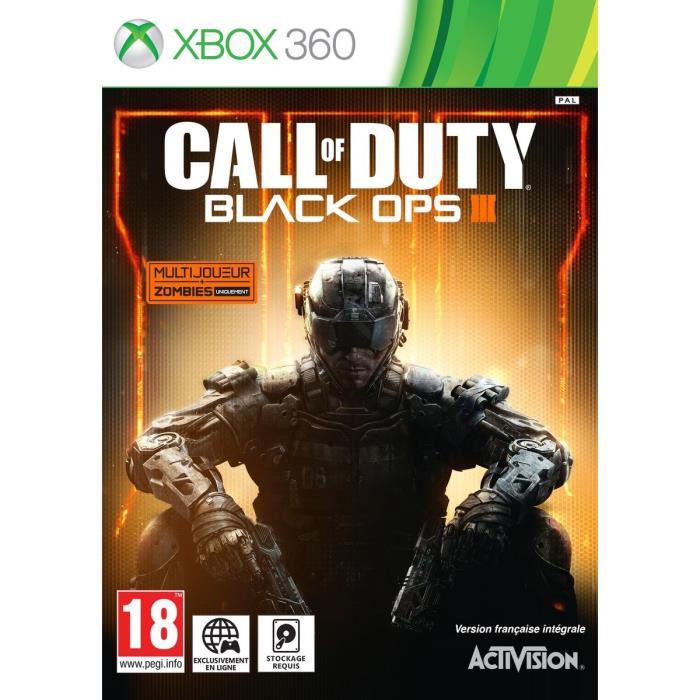 Call Of Duty Black Ops Iii Jeu Xbox 360