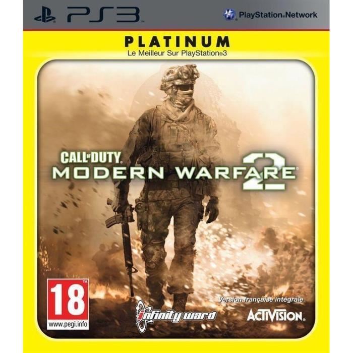 Call Of Duty Modern Warfare 2 Platinium Jeu Ps3