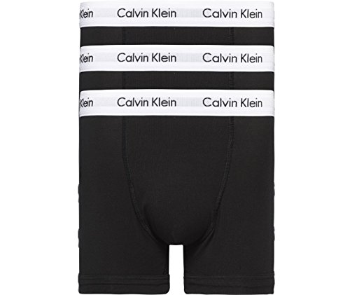 Calvin Klein Lot de 3 Shortys Cotton Stretch Noir - Blanc - Gris M
