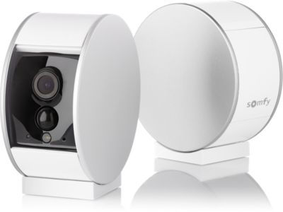 Camera Interieure Somfy Indoor Camera Volet Motorise Detection Mouvement Vision Nocturne Haut Parleur