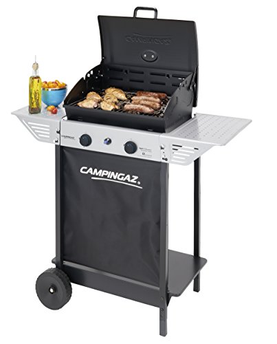 Barbecue Campingaz 2 Series Classic Xpert 100 L Plus Rocky - Gaz Naturel - 7100 W - Noir - Argent