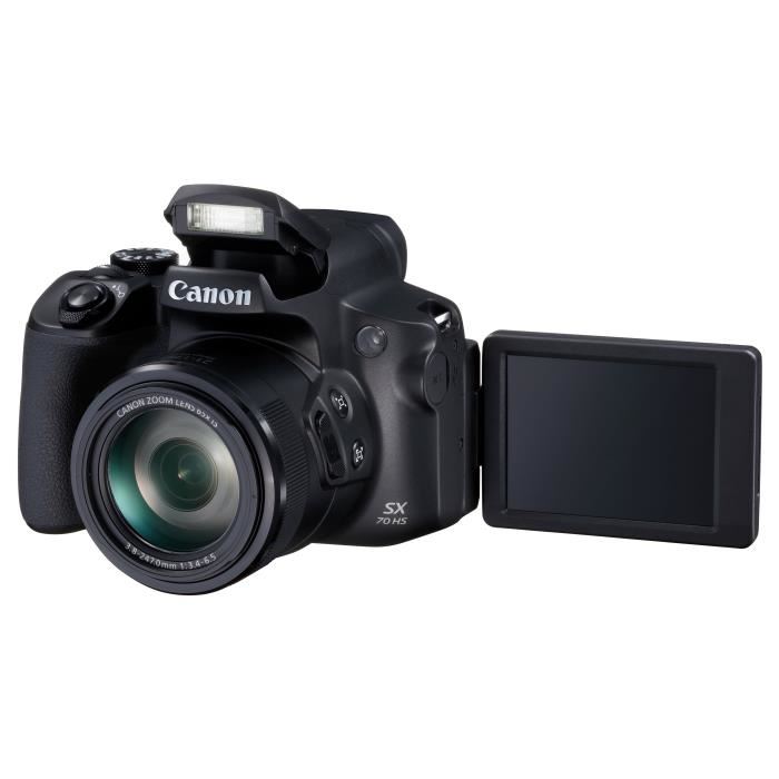 Canon Appareil Bridge Powershot Sx70 Hs 203mp Noir