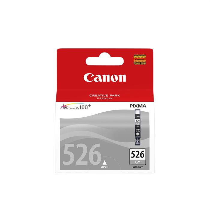 CANON CLI-526GY - Cartouche d'encre Authentique CANON gris 4544B006