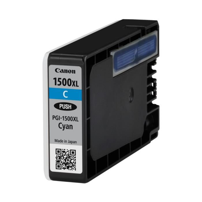 Canon Pgi-1500xl C - A Rendement Eleve - Cyan - Original - Reservoir D'encre