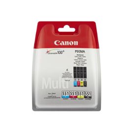 Canon D39origine Canon Pixma IX 6850 cartouche d39encre 551 6509 B 009 multicolor multipack pack de 4 contenu 4x7ml
