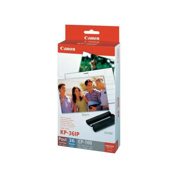 Canon D'origine Canon Selphy CP 800 cartouche d'encre (KP-36 IP / 7737 A 001), 36 pages, 38,72 centimes par page