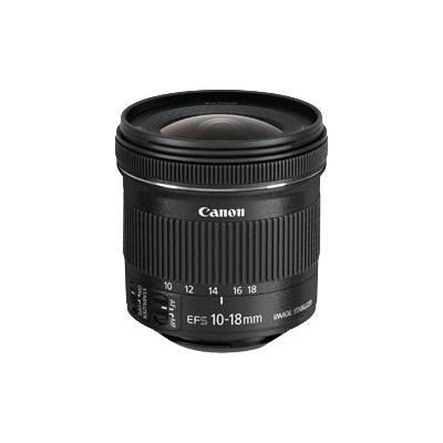 Objectif Photo Canon Ef-s 10-18 Is Stm Ultra Grand-angle Avec Stabilisateur D'image