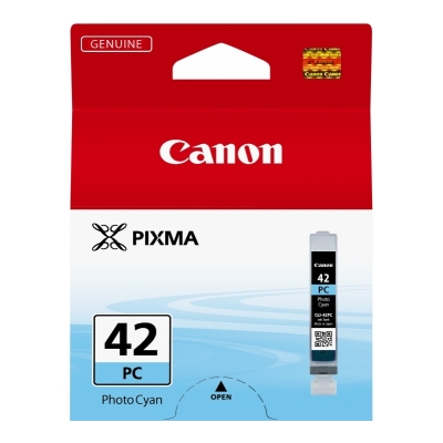 Canon D39origine Canon 6388 B 001 CLI 42 PC cartouche d39encre photocyan contenu 13 ml remplace Canon 6388B001 CLI42PC cartouche imprimante