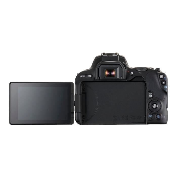 Canon Eos 200d + Objectif Ef-s 18-55mm F/35-56 Iii Dc Appareil Photo Numerique Reflex Avec Objectif Ef-s 18-55mm F/35-56 Iii Dc