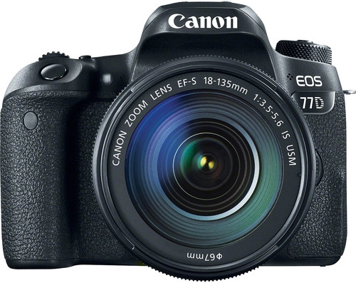 Canon Eos 77d + Ef-s 18-135 Mm F/3.5-5.6 Is Usm Garanti 3 Ans