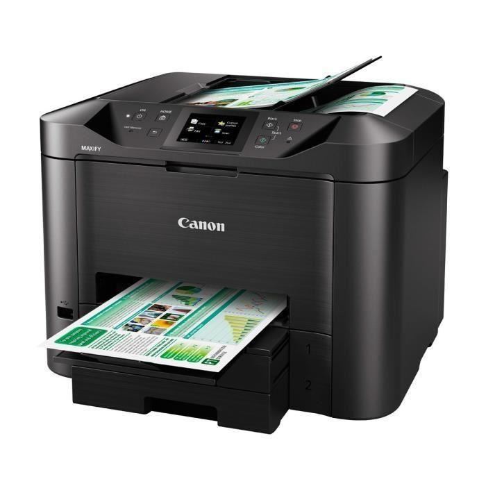 Imprimante 3 En 1 Canon Mb5450 Jet Dencre Couleur A4