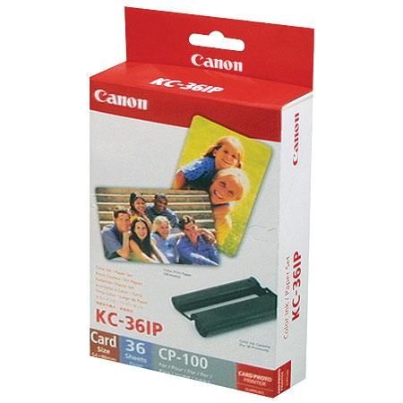 Canon Kc 36ip Encrepapier 36 Photos Carte De Credit Selphy Cp
