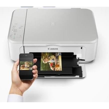 Imprimante Multifonction Jet Dencre Canon Pixma Mg3650s - Blanche - Wifi - Impression Copie Numerisation