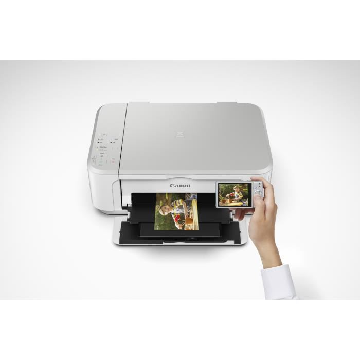 Imprimante Multifonction Jet Dencre Canon Pixma Mg3650s - Blanche - Wifi - Impression Copie Numerisation