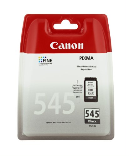 Canon D'origine Canon Pixma MG 2950 S cartouche d'encre (PG-545 / 8287 B 004) noir, 180 pages, 7,34 centimes par page, contenu: 8 ml