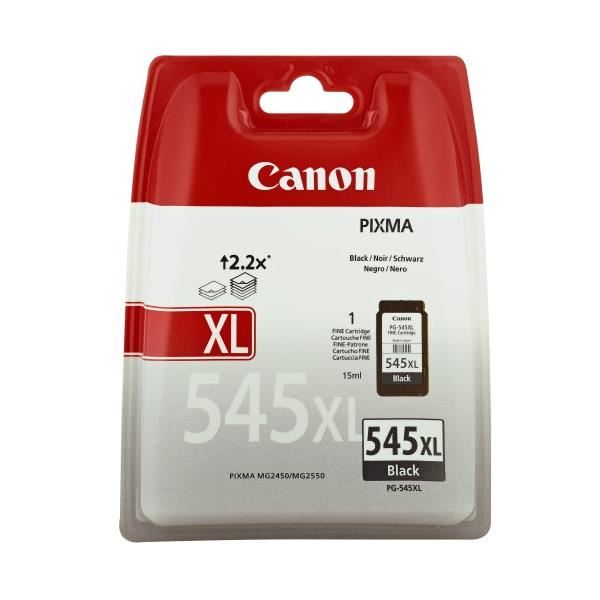 Canon Pg 545xl Cartouche Dencre Authentique Grande Capacite 8286b001 Noir