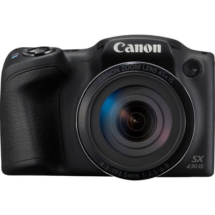 Appareil Photo Bridge Canon Powershot Sx431 Zoom X45 20mp Noir