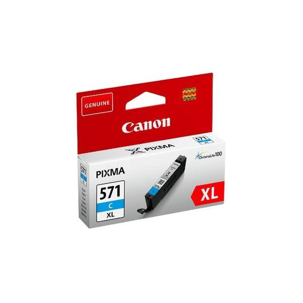 Canon Cli-571c Xl - Cyan - Cartouche D'encre - Grande Capacite Cyan