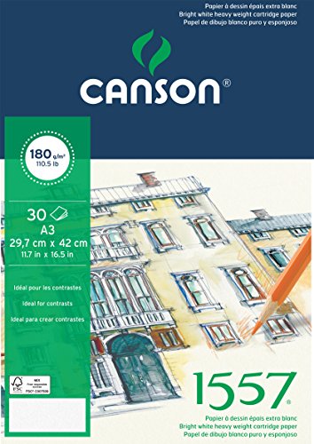 Canson 1557 - Bloc 30 Feuilles De Papier...