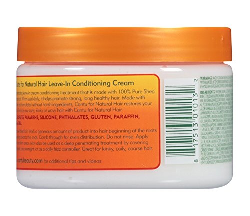 Cantu Beurre De Karite  - Creme Apres Shampoing Sans Rincage  - 340g