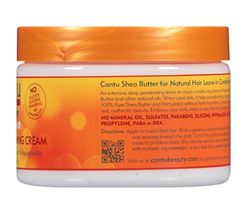 Cantu Beurre De Karite  - Creme Apres Shampoing Sans Rincage  - 340g