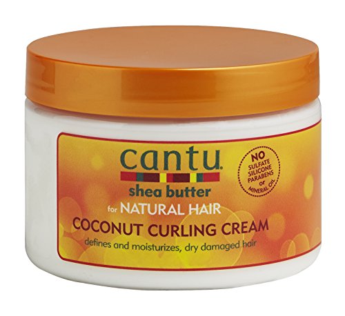 Creme Bouclante A La Noix De Coco - Cantu - 340 G - Hydratant - Cheveux Boucles - Frises - Femme