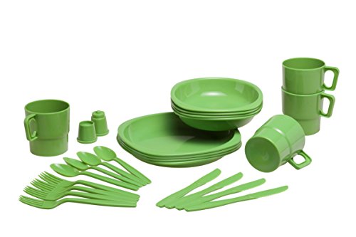 Set Pique Nique 4 Personnes Cao Camping Vert Artisanal