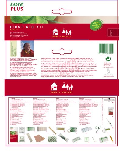 Care Plus - First Aid Kit Family - Trousse De Secours