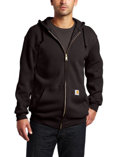 Carhartt - Sweat A Capuche Poids Moyen Zippe - K122 - Noir - S