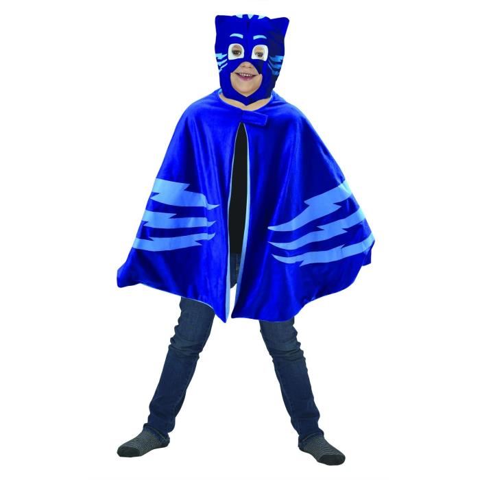 Cape Et Masque Yoyo Pyjamasques Enfant Taille Unique