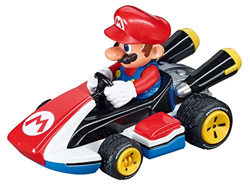 Voiture Carrera Go!!! Nintendo Mario Kart? 8 - Mario - Circuit Interieur - Échelle 1/43