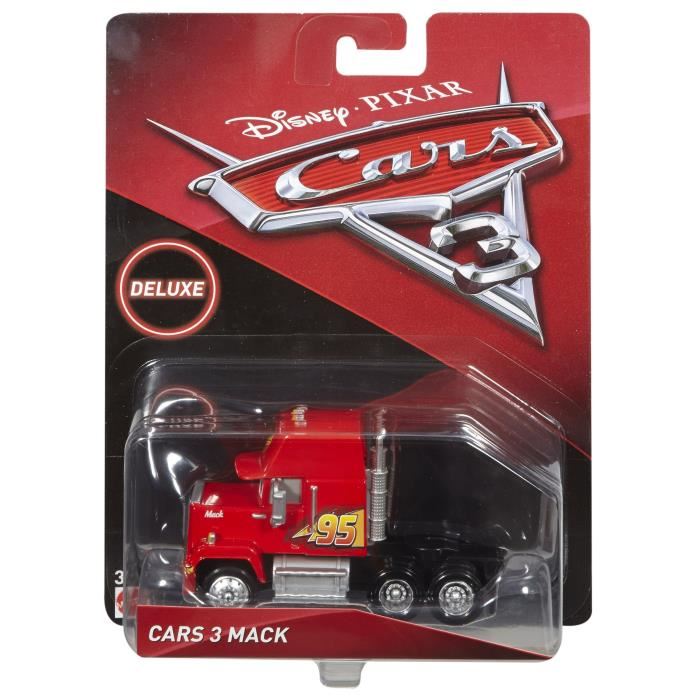 Voiture Cars 3 - Mega Vehicule Mack De Mattel A L'echelle 1/55 Pour Enfants A Partir De 3 Ans