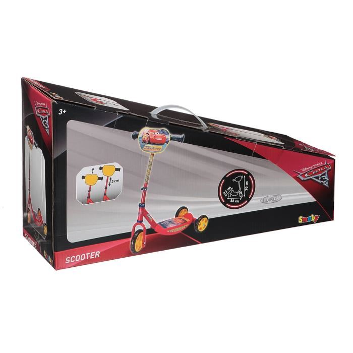 Smoby Disney Cars 3 Patinette 3 Roue