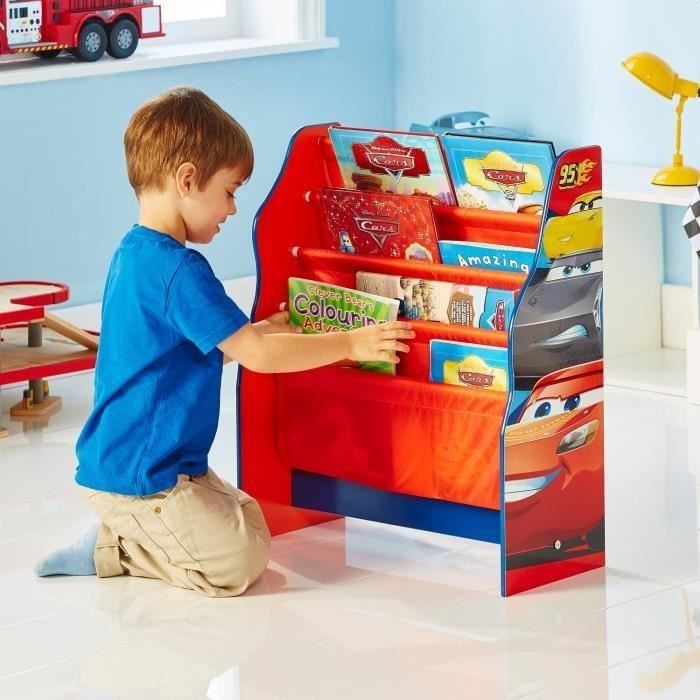 Cars Bibliotheque Enfant Range Livres