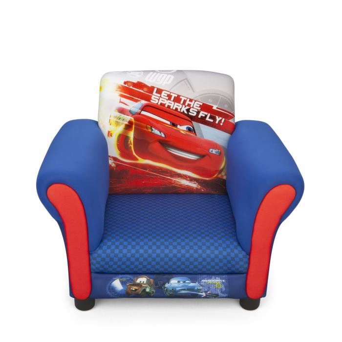 Cars Fauteuil Chesterfield Enfant Bleu Et Rouge