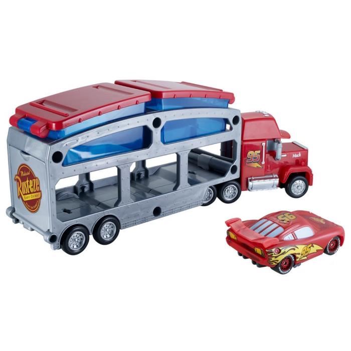 Mattel Disney Pixar Cars - Coffret Mack Color Changers - Petite Voiture - 4 Ans Et +