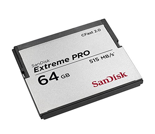 Sandisk Extreme Pro - Carte Memoire Flash - 64 Go - Cfast 2.0