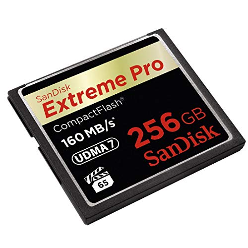 SANDISK Carte Compact Flash Extreme Pro 256GB 160 MBs