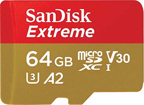 Sandisk Extreme Microsdhc 64gb - Carte Micro Sd Avec Adaptateur