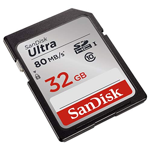 Carte Memoire Sandisk Sdhc Ultra 32gb- Cl.10- 80mb/s