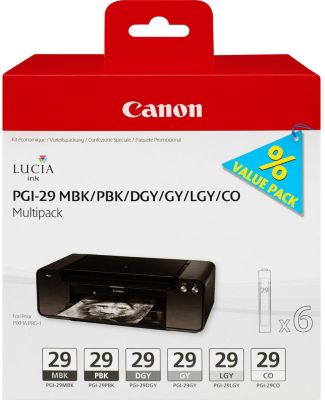 Canon Encre Pgi 29 Multipack Mbkpbkdgygylgyco