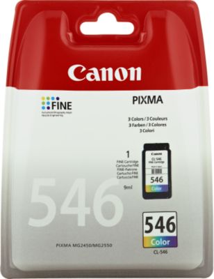 Canon D'origine Canon Pixma MG 2500 Series cartouche d'encre (CL-546 / 8289 B 004) couleur, 180 pages, 9,05 centimes par page, contenu: 8 ml