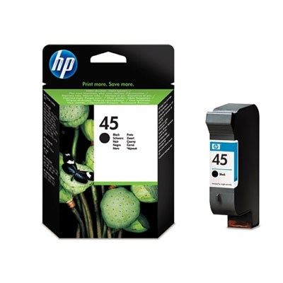 Cartouche HP 45 XL noir pour imprimantes jet dencre