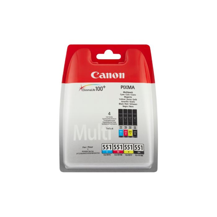 Canon Encre Multipack Cli 551 Cmybk