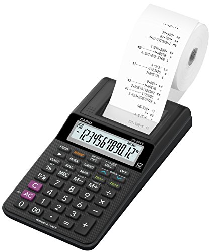 Casio Calculatrice Imprimante Hr8 Rce Noire (boîte) Noire