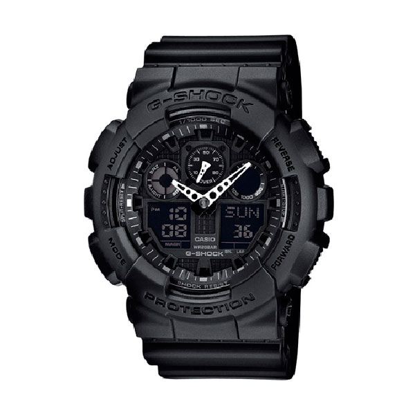 Casio G Shock Montre Ga 100 1a1er Quartz Chronographe