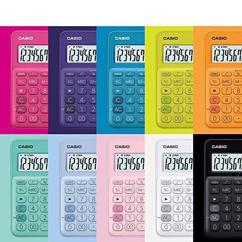 Calculatrice Format Mini De Bureau Ms20uc - Casio - Orange