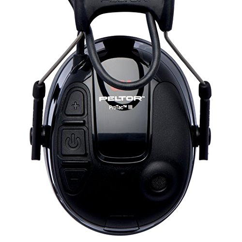 Casque Serre Tete Vertical 3m Peltor Protac Iii Slim Mt13h220a Isolation Acoustique 26 Db Noir