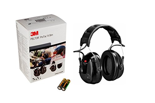 Casque Serre Tete Vertical 3m Peltor Protac Iii Slim Mt13h220a Isolation Acoustique 26 Db Noir