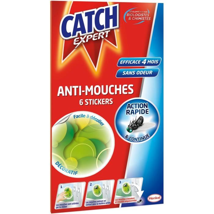 Catch Expert Mouches A Autocollants An...